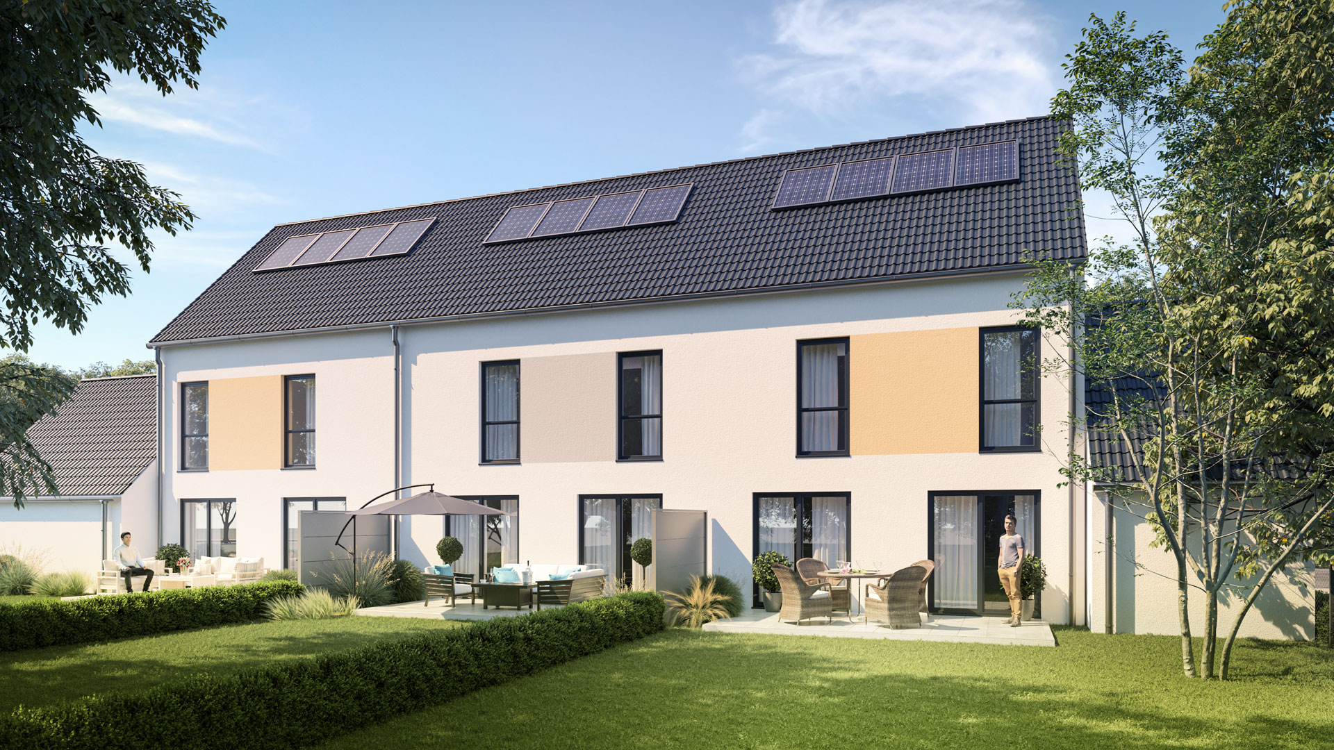 Reihenhaus 2-4